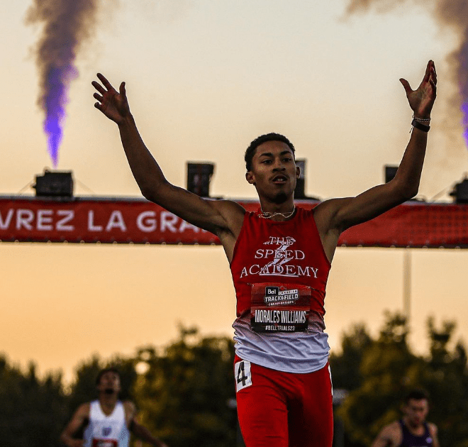 Canadian Sprinter Christopher Morales Williams  Electrifies on the Track, Breaking Indoor 300m&nbsp;Record